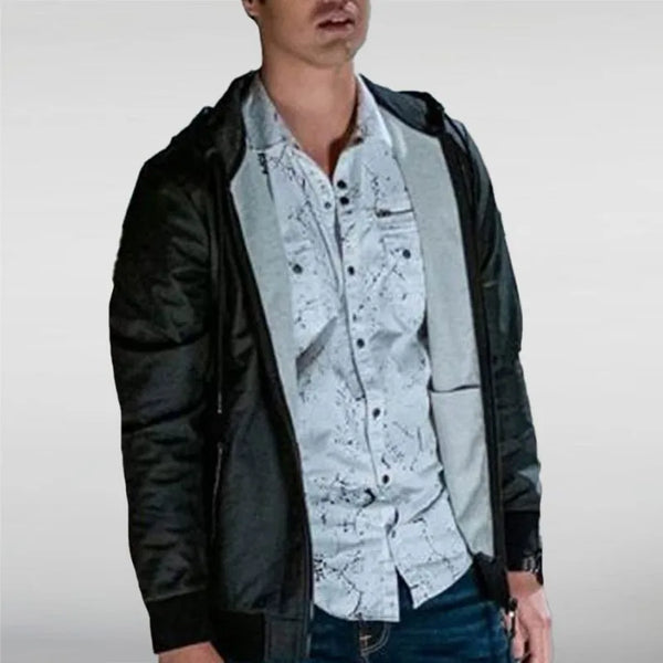 13 Reasons Why Zach Dempsey Black Leather Jacket