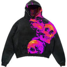 Skully Grey Hoodie