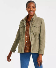 Green Women's Utility Jacket
