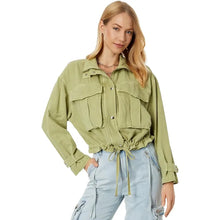 Light Green Women's Utility jacket