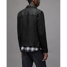 All Saints Lark Black Leather Jacket