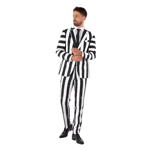 Beetlejuice Printed Tuxedo