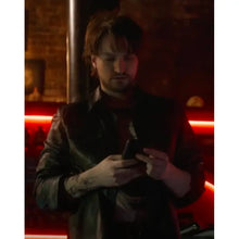 Final Destination Bloodlines Erik Trucker Black Leather Jacket