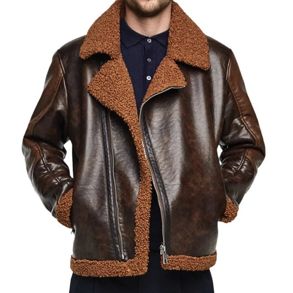 Dean Ambrose Brown Sharling Leather Jacket – Vintage Jacket