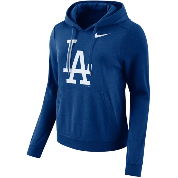 Dodgers Nike Royal Club Tri-Blend Pullover Hoodie