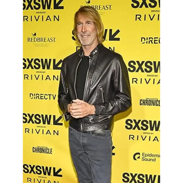 Drop 2025 Michael Bay Leather Jacket