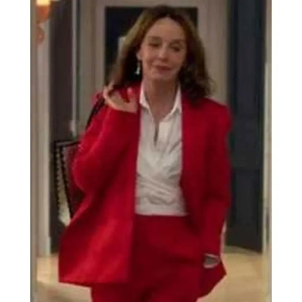 Emily in Paris Season 02 Sylvie Red Suits
