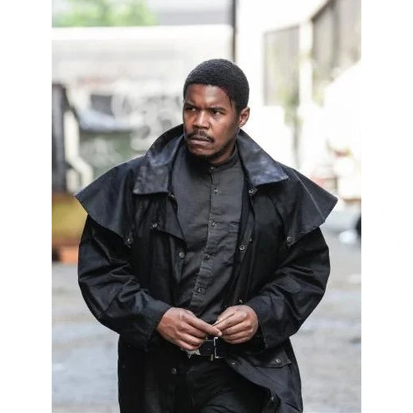 The Walking Dead Dead City Perlie Armstrong Black Trench Coat