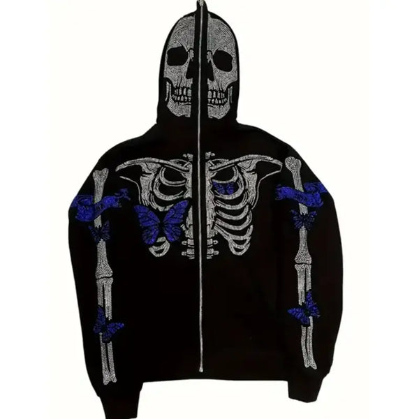 【今だけSALE】glo gang ジャケット28000円→22300円 GloGangSkeletonFull-