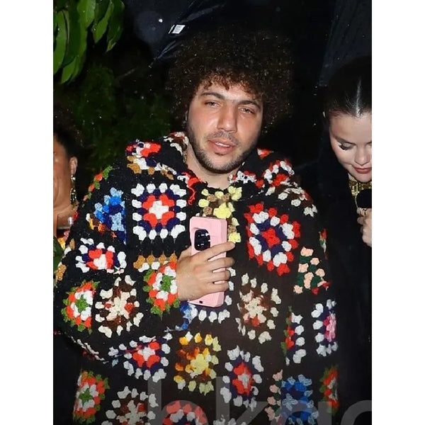 Grammys After-Party Benny Blanco Crochet Multicolor Tracksuit