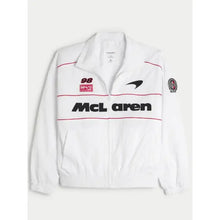 Hollister Mclaren White Polyester Jacket