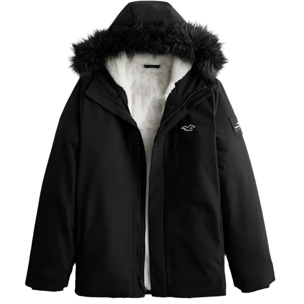 Hollister Winter Jacket – Vintage Jacket Hollister Winter Jacket – Vintage Jacket