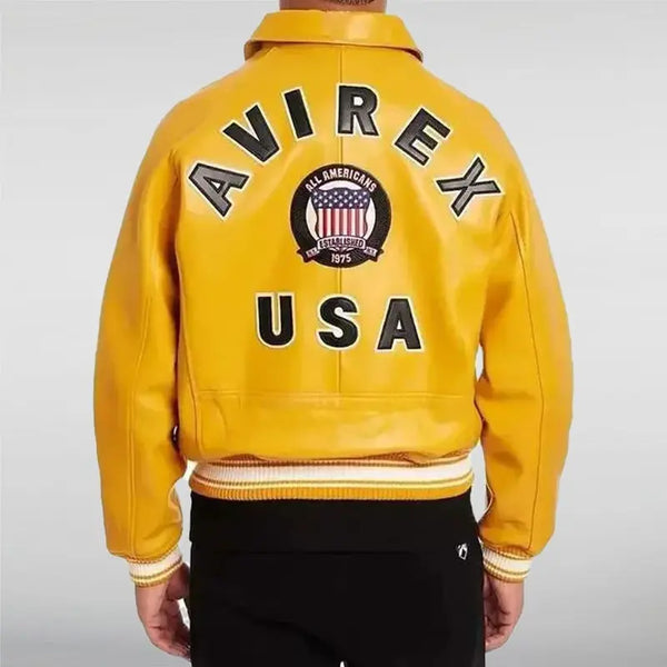 AVIREX イエロー ジャケット T-33/F-80 AVIREX T-33/F-80 フライト