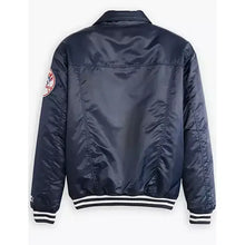 Levis x Starter New York Yankees Satin Navy Blue Jacket