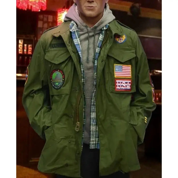 Christian Slater True Romance M-65 Field Green Jacket