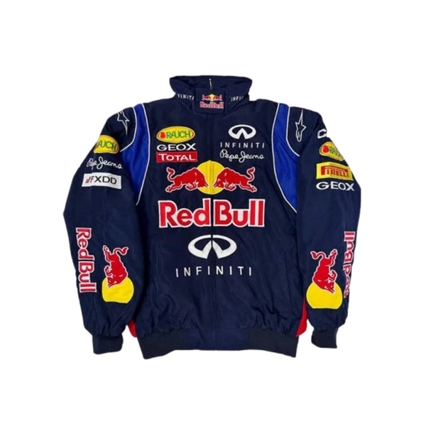 Red Bull Infinity F-1 Racing Blue Jacket – Vintage Jacket Red Bull Infinity F-1 Racing Blue Jacket – Vintage Jacket