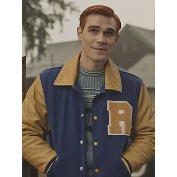 Riverdale S07 Archie Andrews Bomber Jacket Vintage Jacket