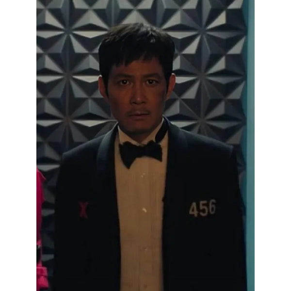 Seong Gi-hun Squid Game S3 Black Tuxedo