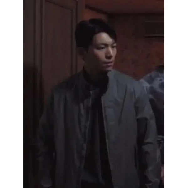 Squid Game S02 Hwang Jun-ho Grey Jacket