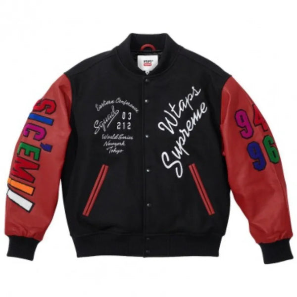 Supremely Wtaps Varsity Jacket – Vintage Jacket Supremely Wtaps Varsity Jacket – Vintage Jacket
