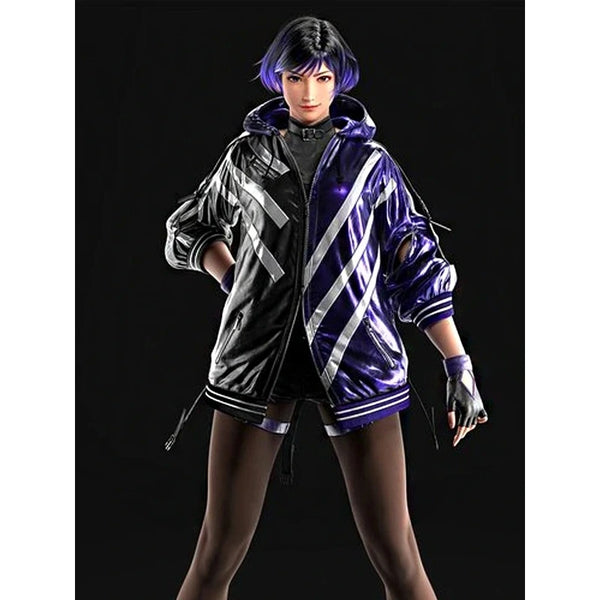 reina。 Tekken 8 Game Reina Mishima Hooded Jacket – Elite Jacket