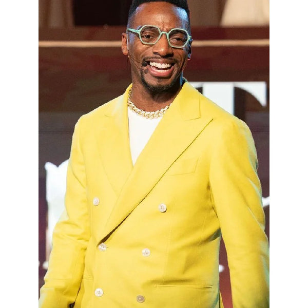 The Chi S6 Rolando Boyce Yellow Wool Blazer – Vintage Jacket