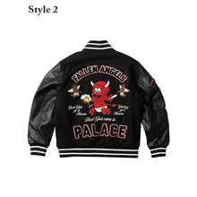 Palace Fallen Angels Varsity Jacket Black