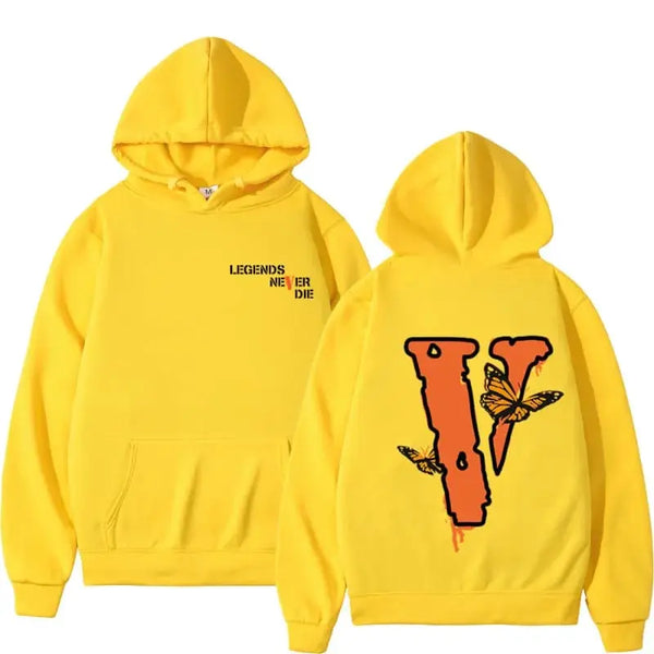 Vlone x Juice WRLD Butterfly Hoodie – Limited Edition Streetwear