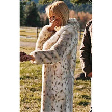 White-Fur-Printed-Coat-of-Beth-Dutton-Yellowstone