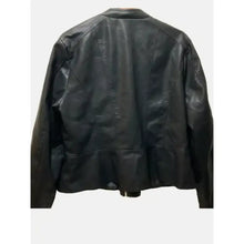 Baccini Black Leather Jacket