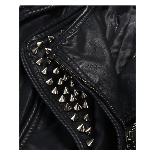 Womens-Punk-Stylish-Black-