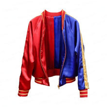 Harley Quinn Suicide Squad Costume Red and Blue Jacket