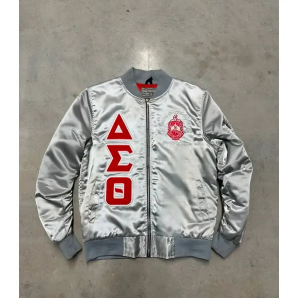 Delta OG Satin Bomber Jacket