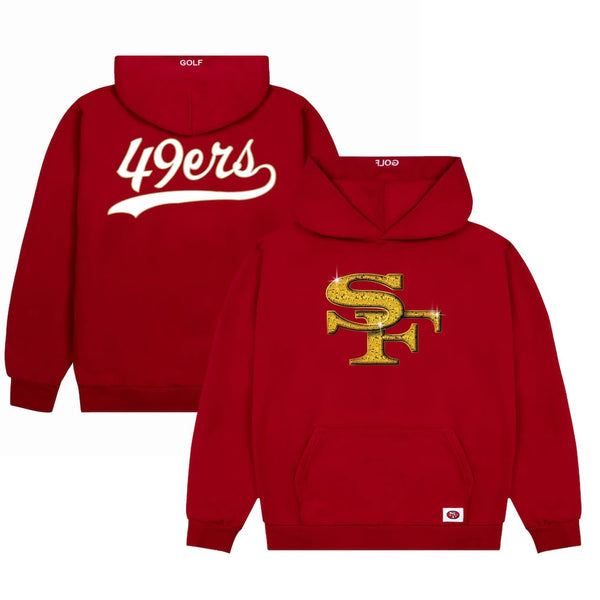 San Francisco 49ers GOLF WANG Scarlet Hoodie