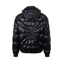 Spiderman X Moncler Down Black Puffer Jacket