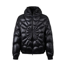 Spiderman X Moncler Down Black Puffer Jacket