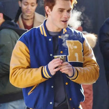 KJ Apa Riverdale Archie Andrews Blue Letterman Jacket