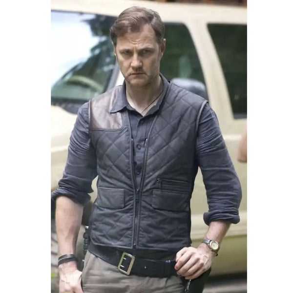 Governor The Walking Dead Black Vest