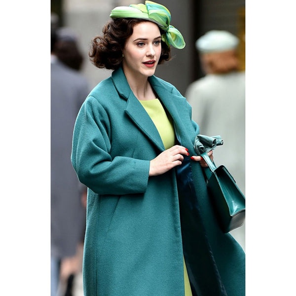 The Marvelous Mrs. Maisel Miriam Maisel Sea Green Coat