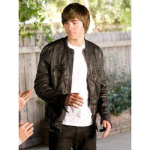 17 Again Mike Zac Efron Leather Jacket