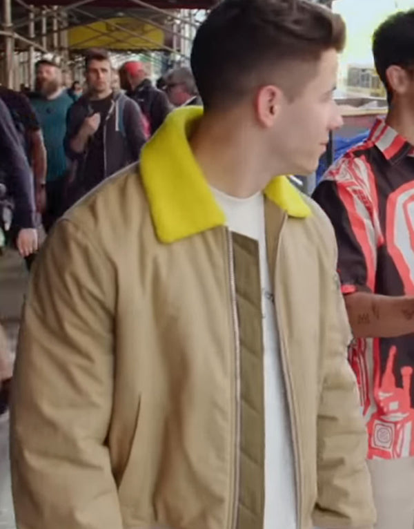 Nick Jonas Billy on the Street Bomber Jacket