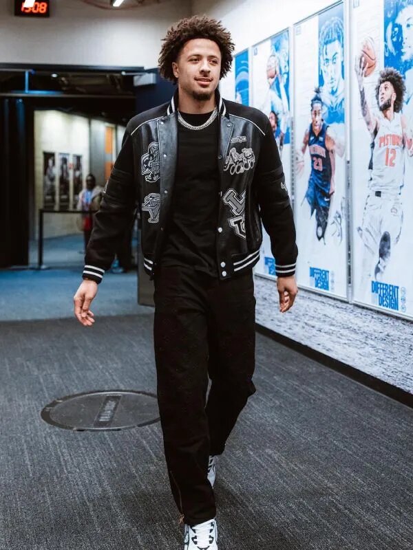 Cade Cunningham Ally Varsity Jacket