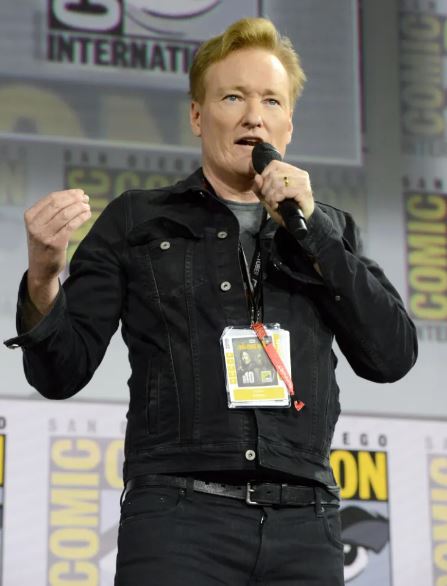 Conan O’Brien Top Gun Event Black Denim Jacket