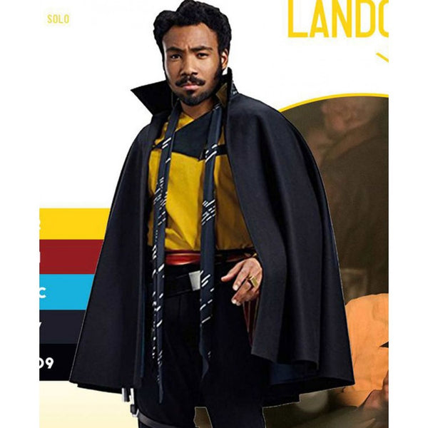 Lando Calrissian Solo A Star Wars Story Black Cape