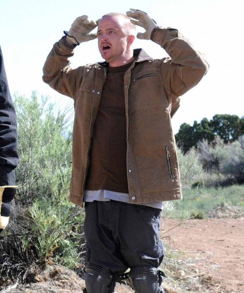 BREAKING BAD JESSE PINKMAN BROWN JACKET| 50% Off - Vintage Jackets