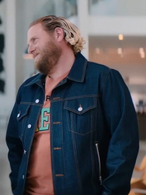 Jonah Hill You People 2023 Blue Denim Jacket