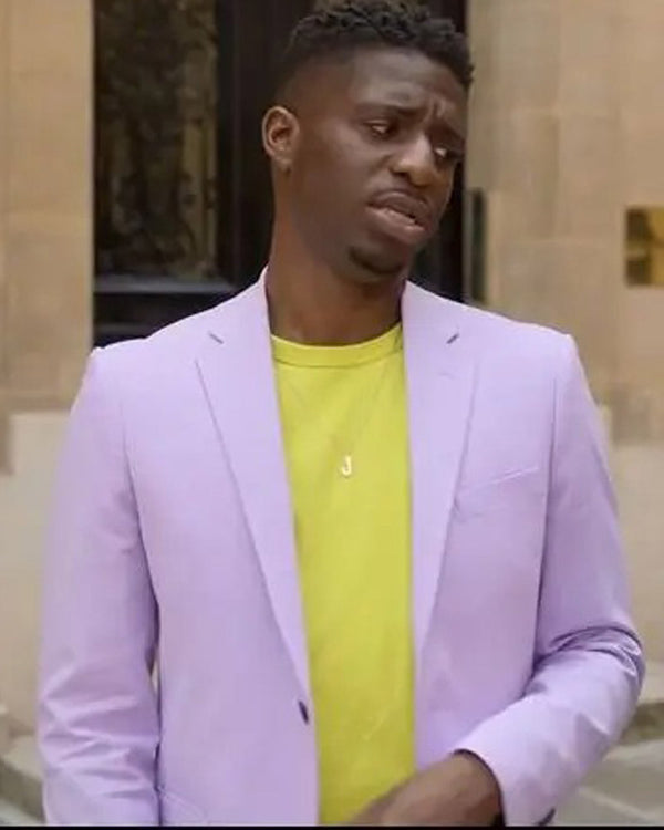 Emily in Paris Julien Purple Blazer