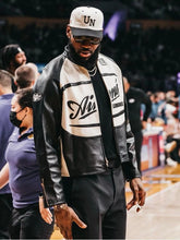 LeBron James Aimé Leon Dore Leather Jacket