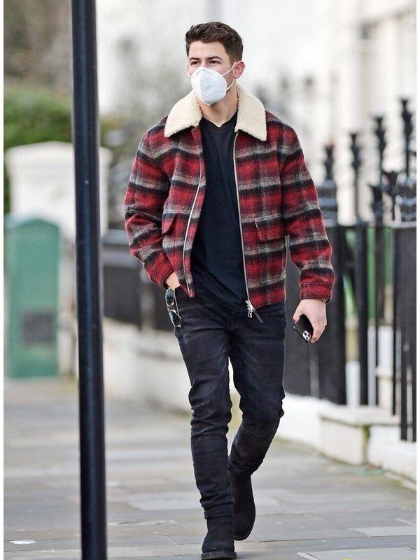 Nick Jonas Street Style Jacket