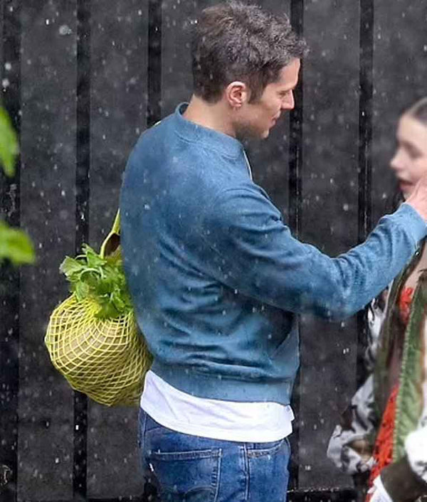 Emily in Paris S02 Gabriel Blue Bomber Jacket